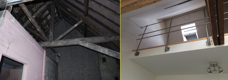 Rénovation du deuxième étage