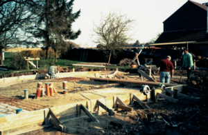 État des lieux au cours de la rénovation