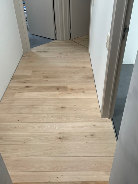 État des lieux au cours de la rénovation