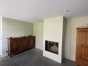 État des lieux au cours de la rénovation