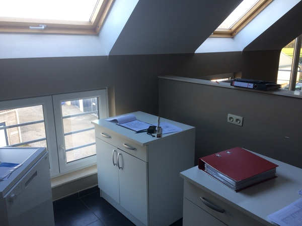 État des lieux au cours de la rénovation