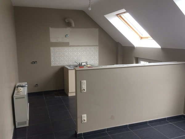 État des lieux au cours de la rénovation