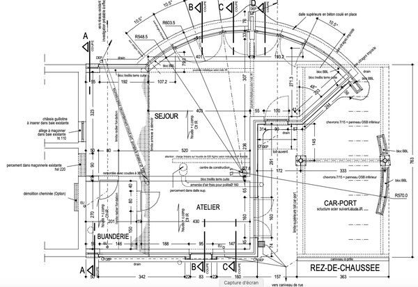 Plan d'architecture